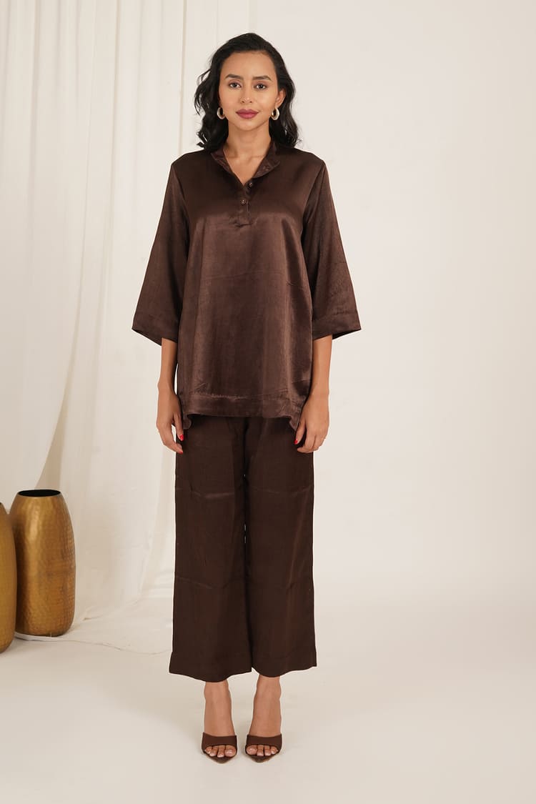 Cocoa Bloom Co-Ord Set