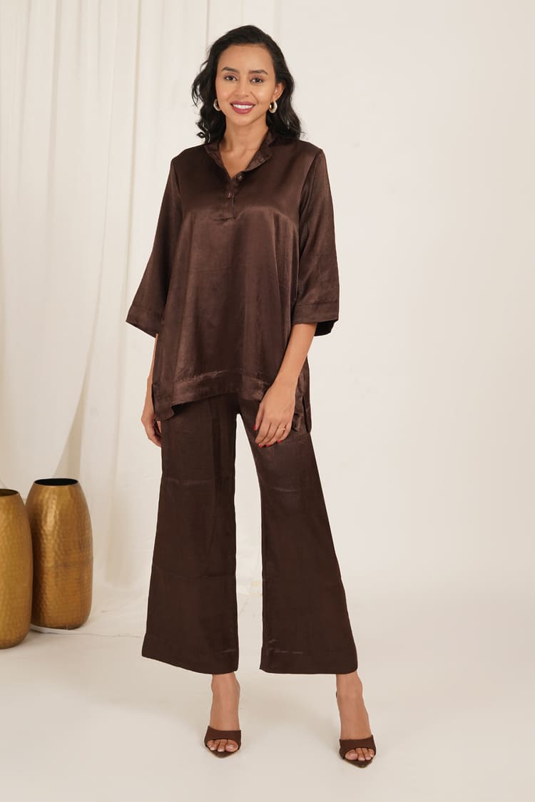 Cocoa Bloom Co-Ord Set