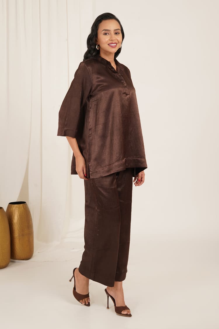 Cocoa Bloom Co-Ord Set