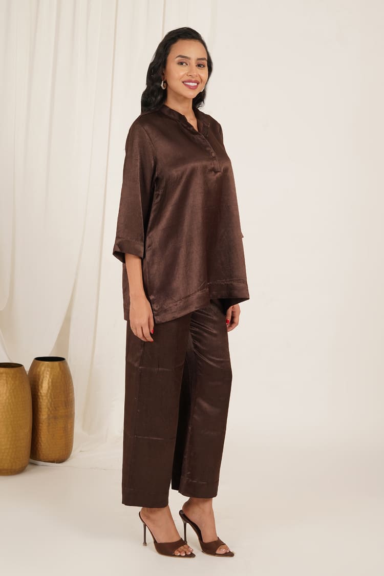 Cocoa Bloom Co-Ord Set
