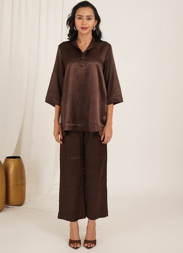 Cocoa Bloom Co-Ord Set