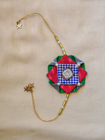 Saath Green Rakhi