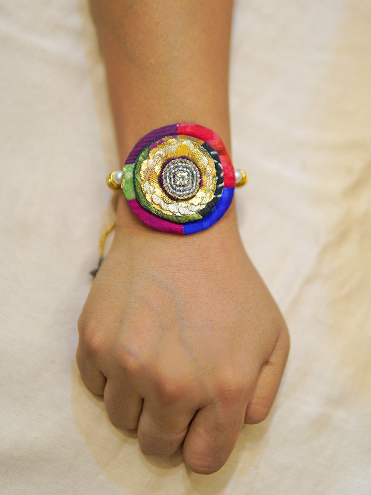 Gunjan Multicolour Rakhi