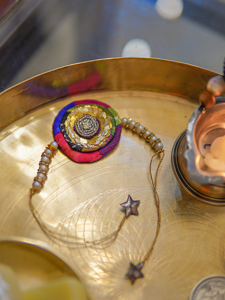 Gunjan Multicolour Rakhi