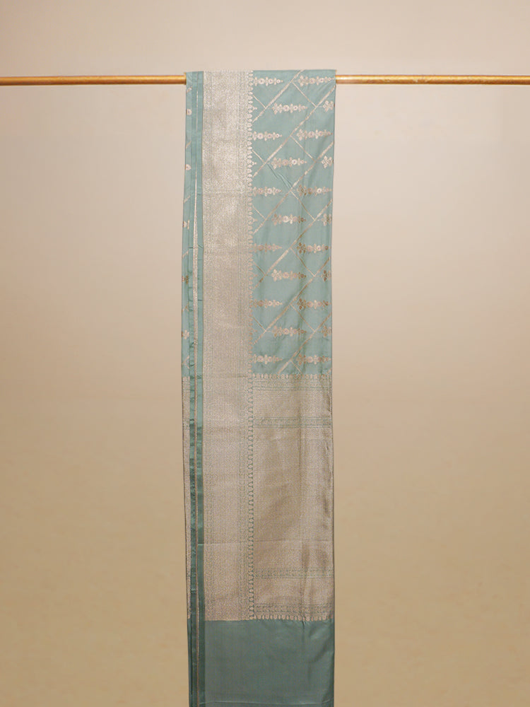 Green Banarasi Silk Saree