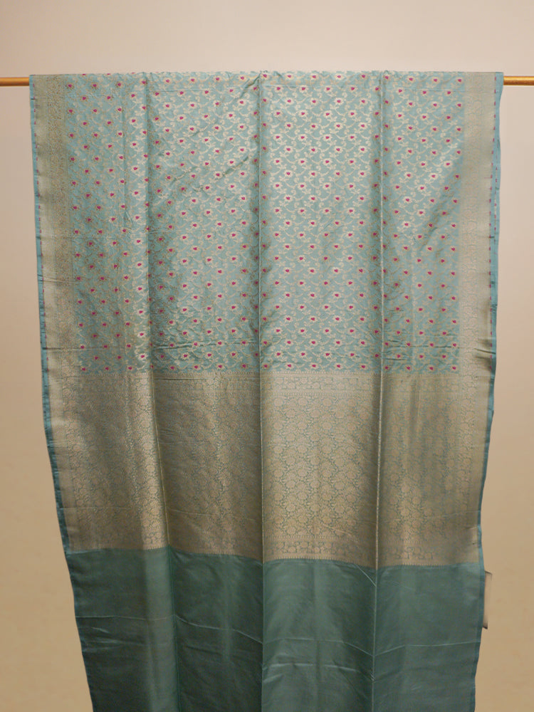 Green Banarasi Silk Saree