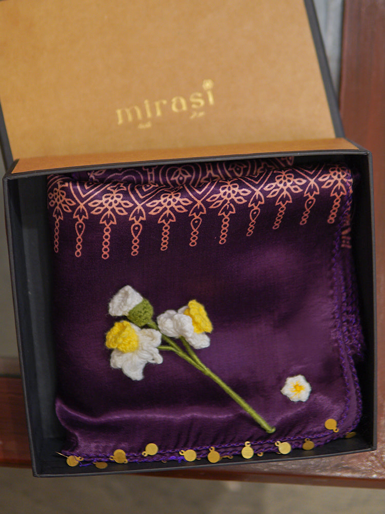 Purple Modal Stole