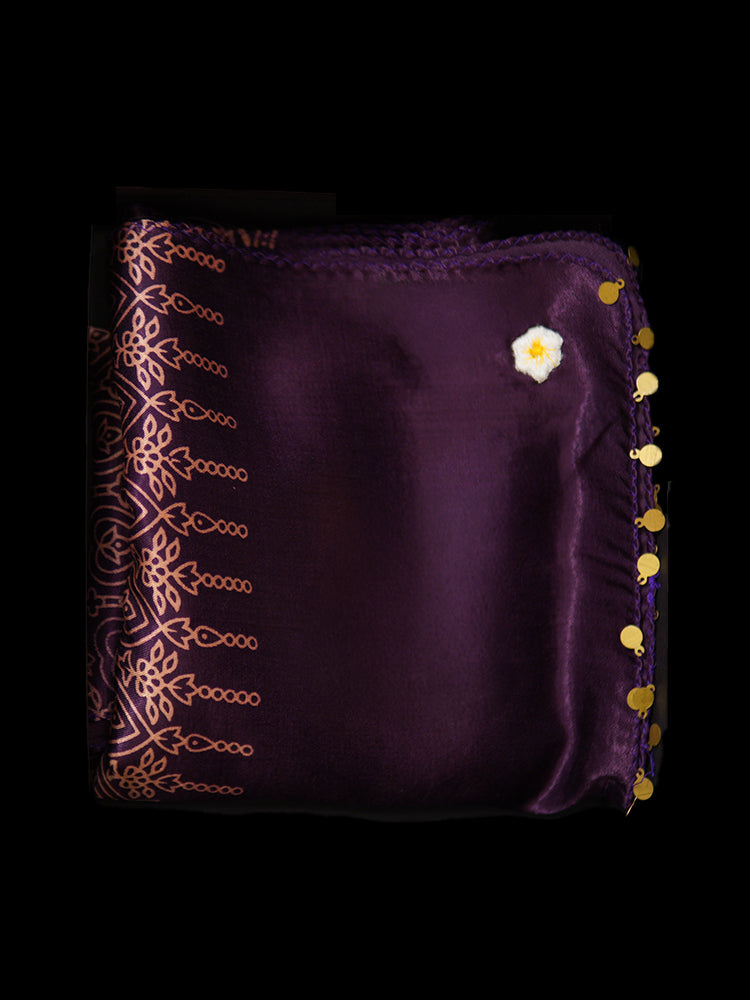 Purple Modal Stole