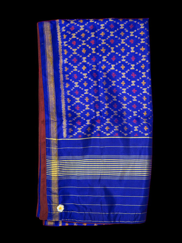 Blue Patola Stole