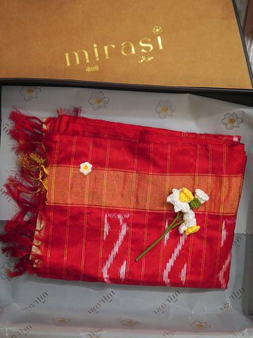 Red Patola Dupatta