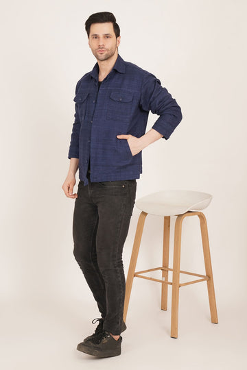 Rigel Royal Blue Shacket