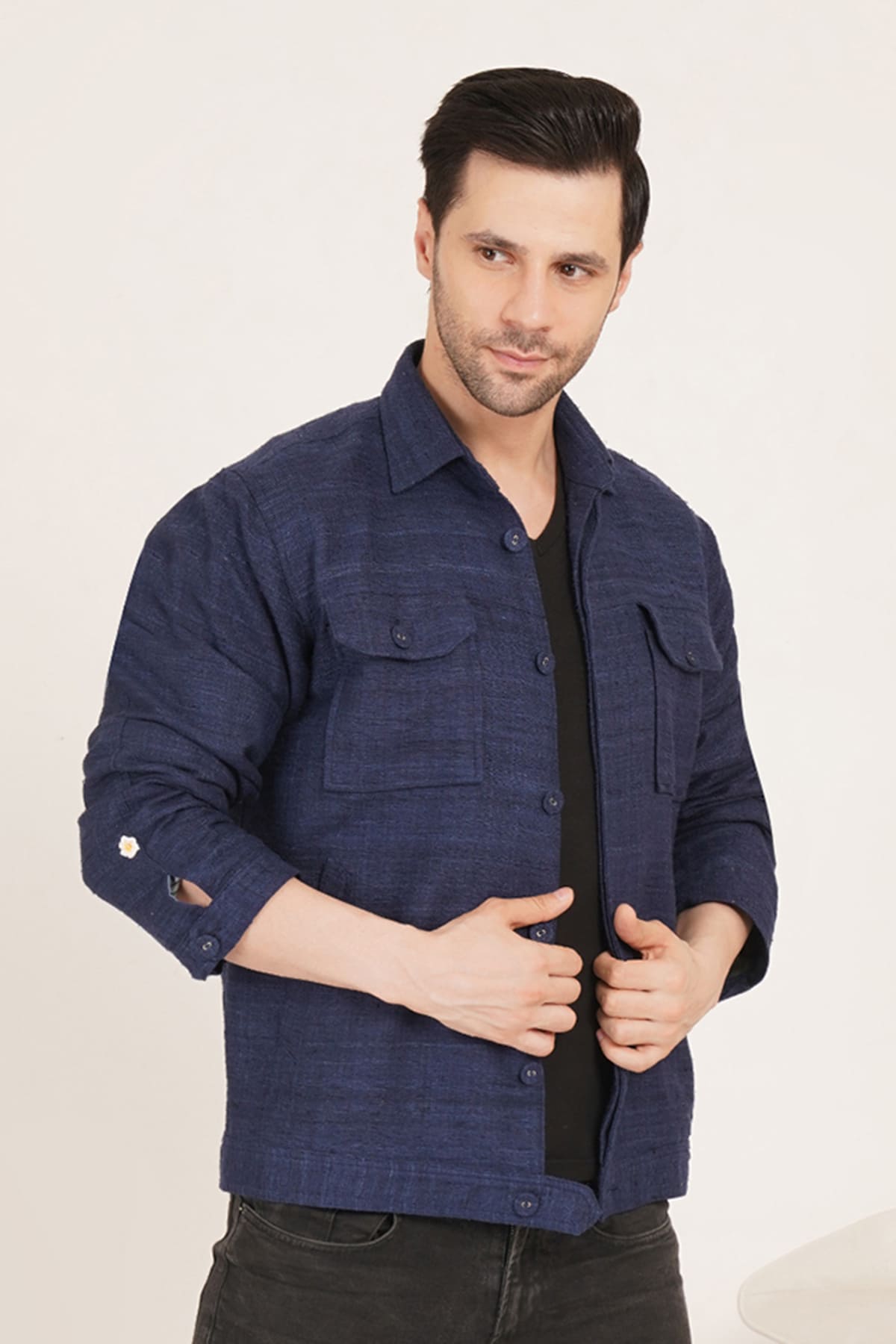 Rigel Royal Blue Shacket