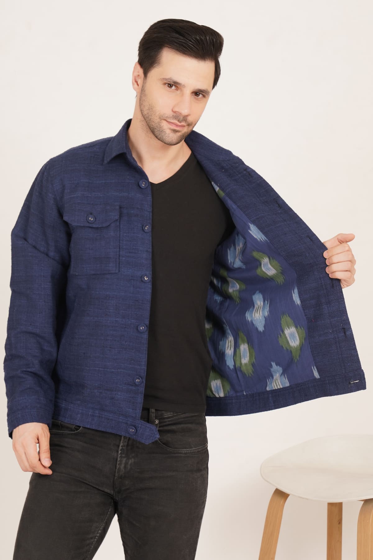 Rigel Royal Blue Shacket