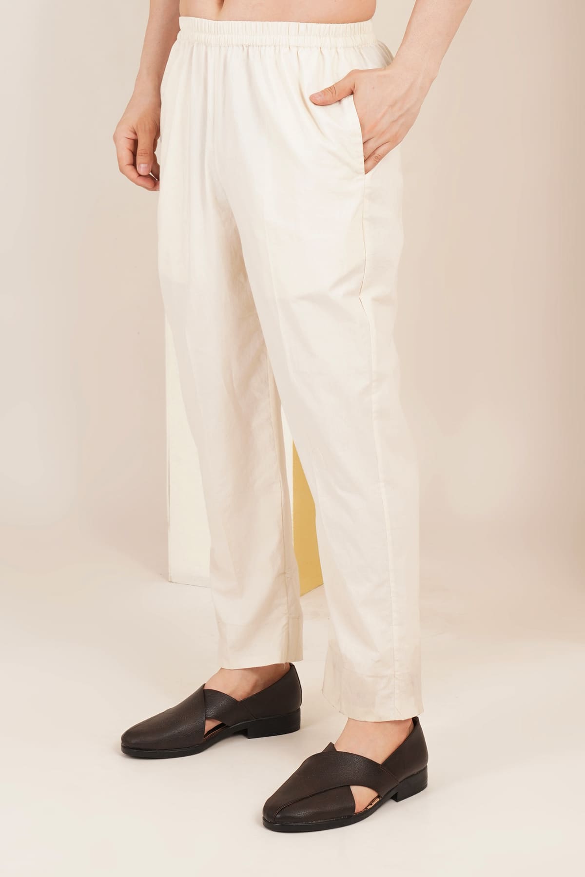 Kedar Cream Kurta Set