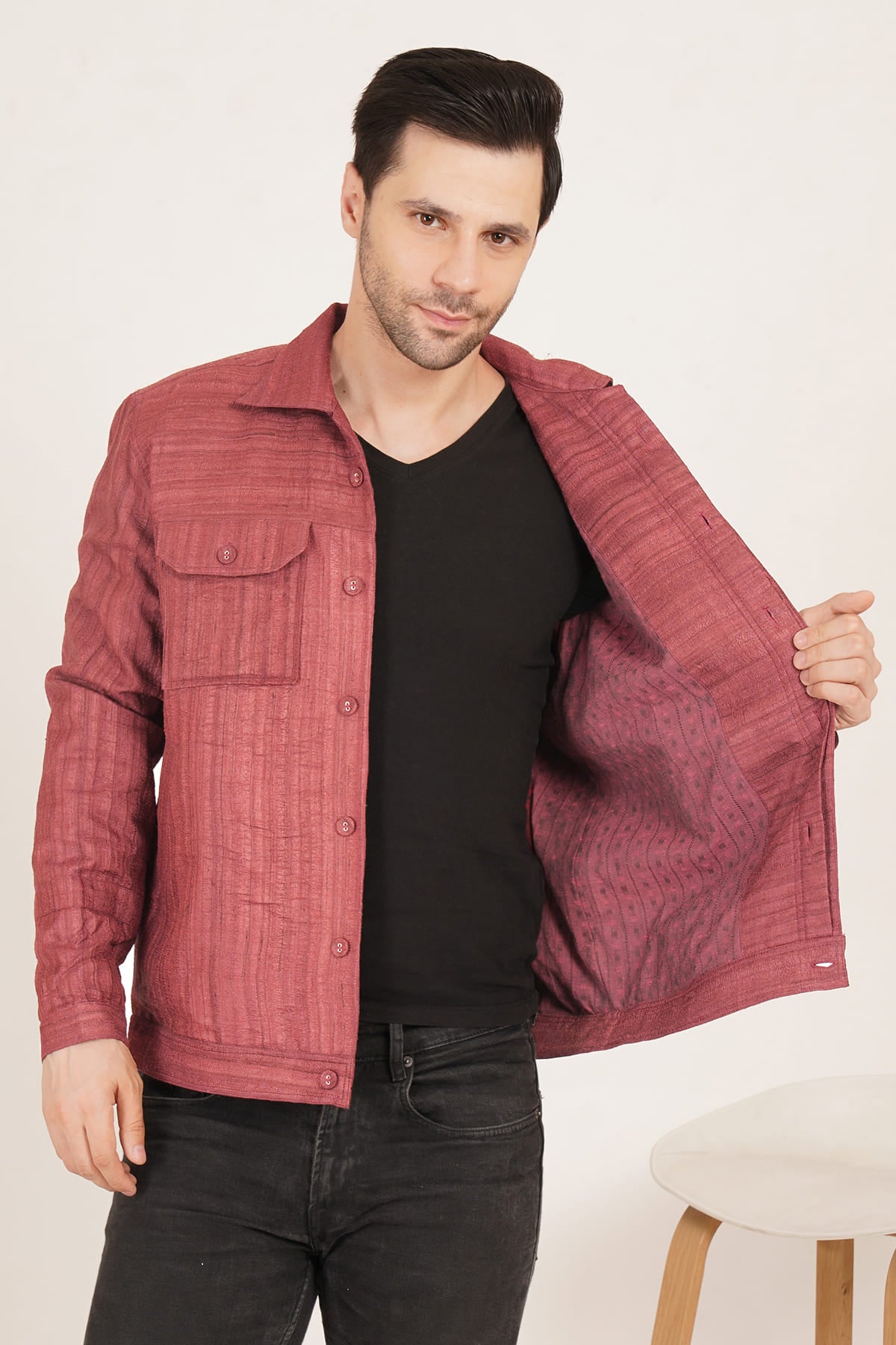 Arcturus Rust Shacket