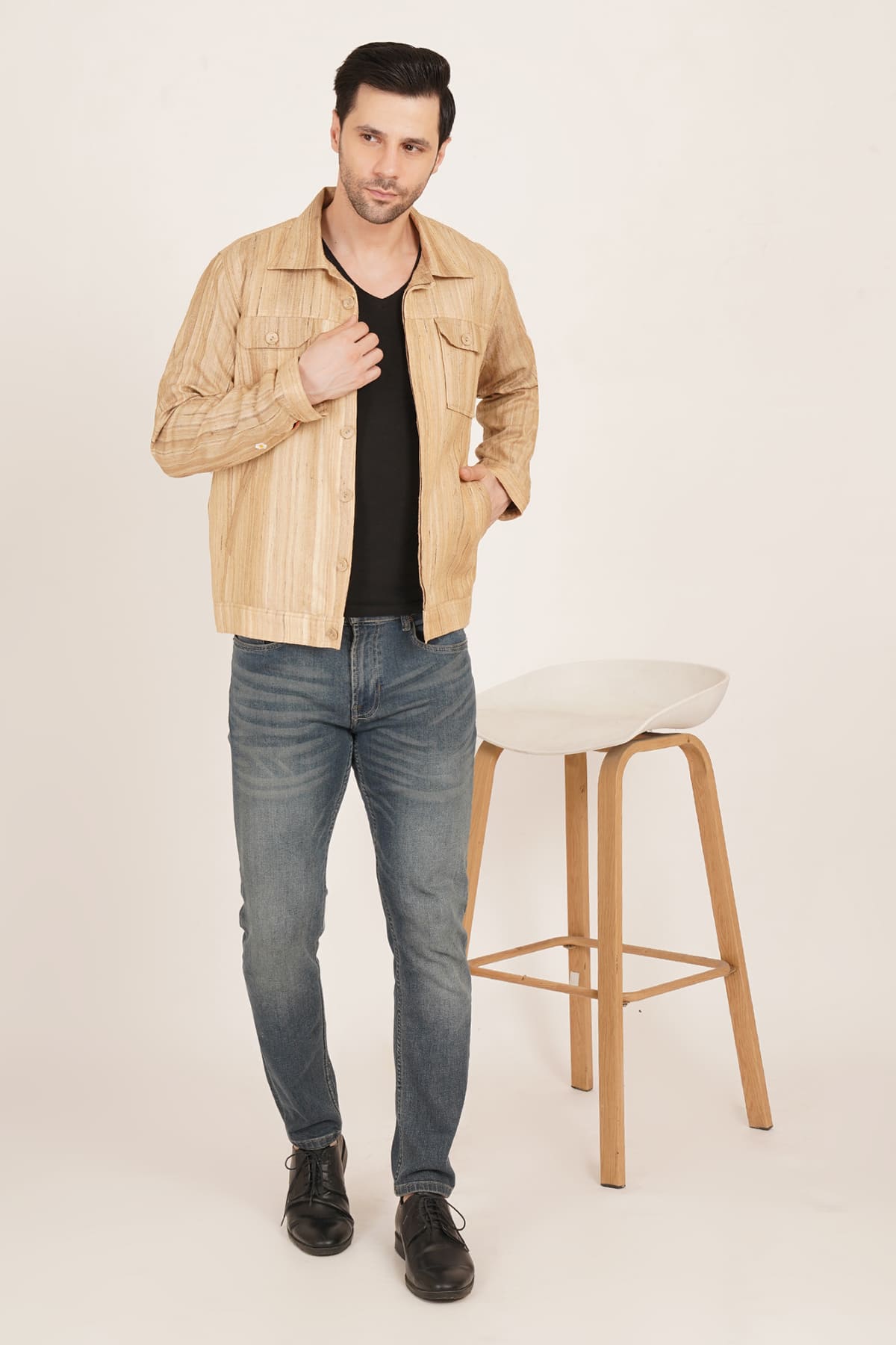 Polaris Beige Shacket