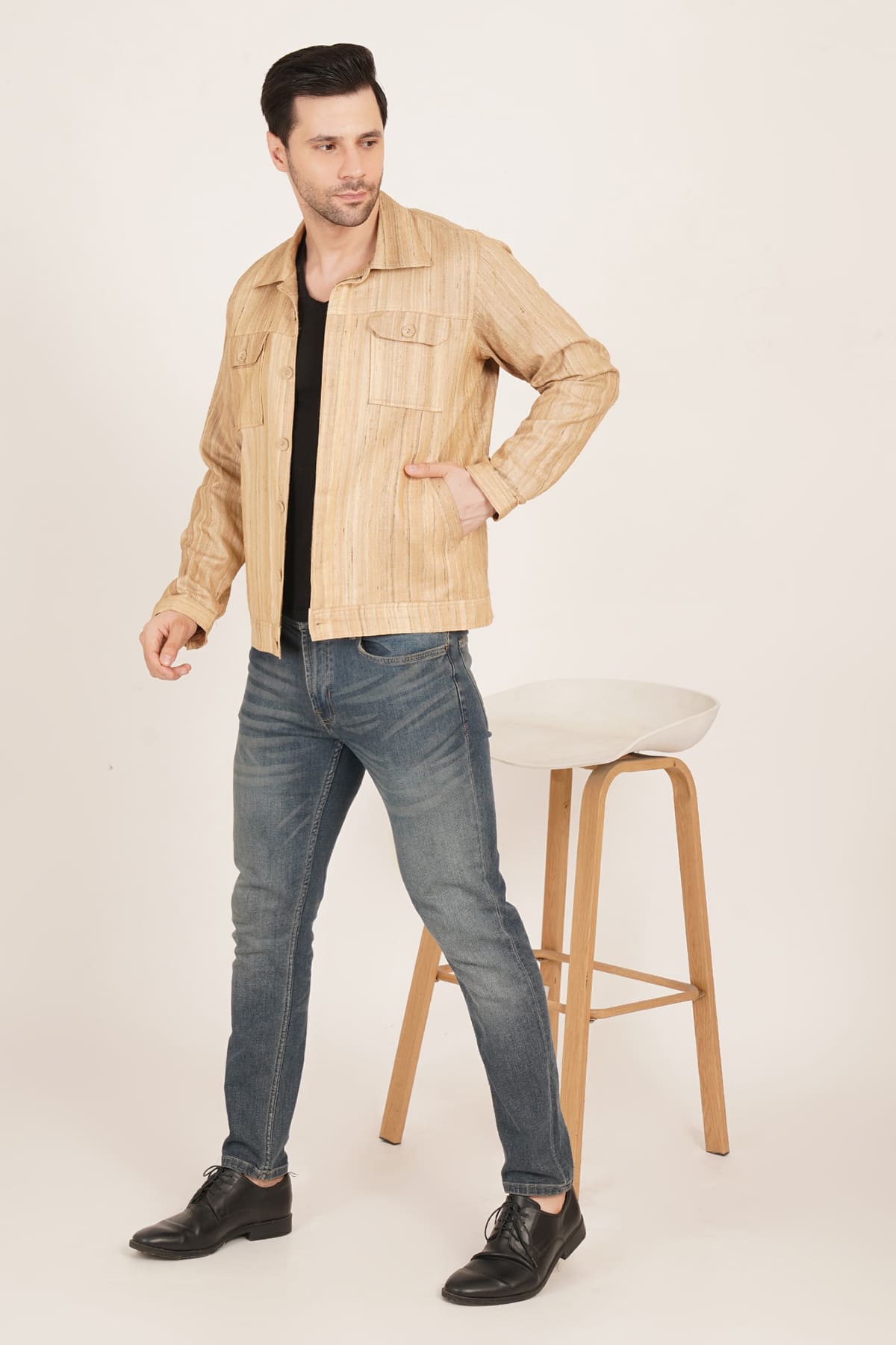 Polaris Beige Shacket