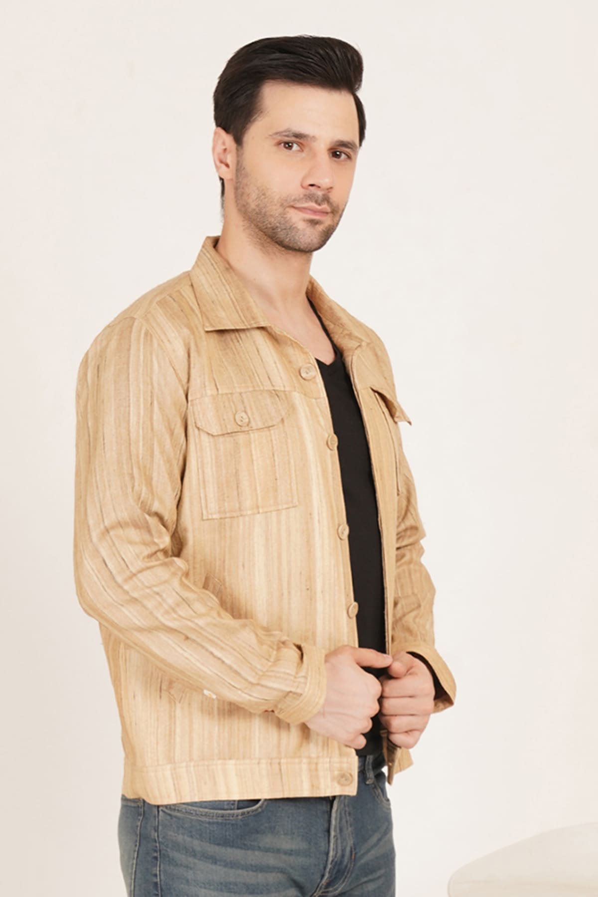Polaris Beige Shacket