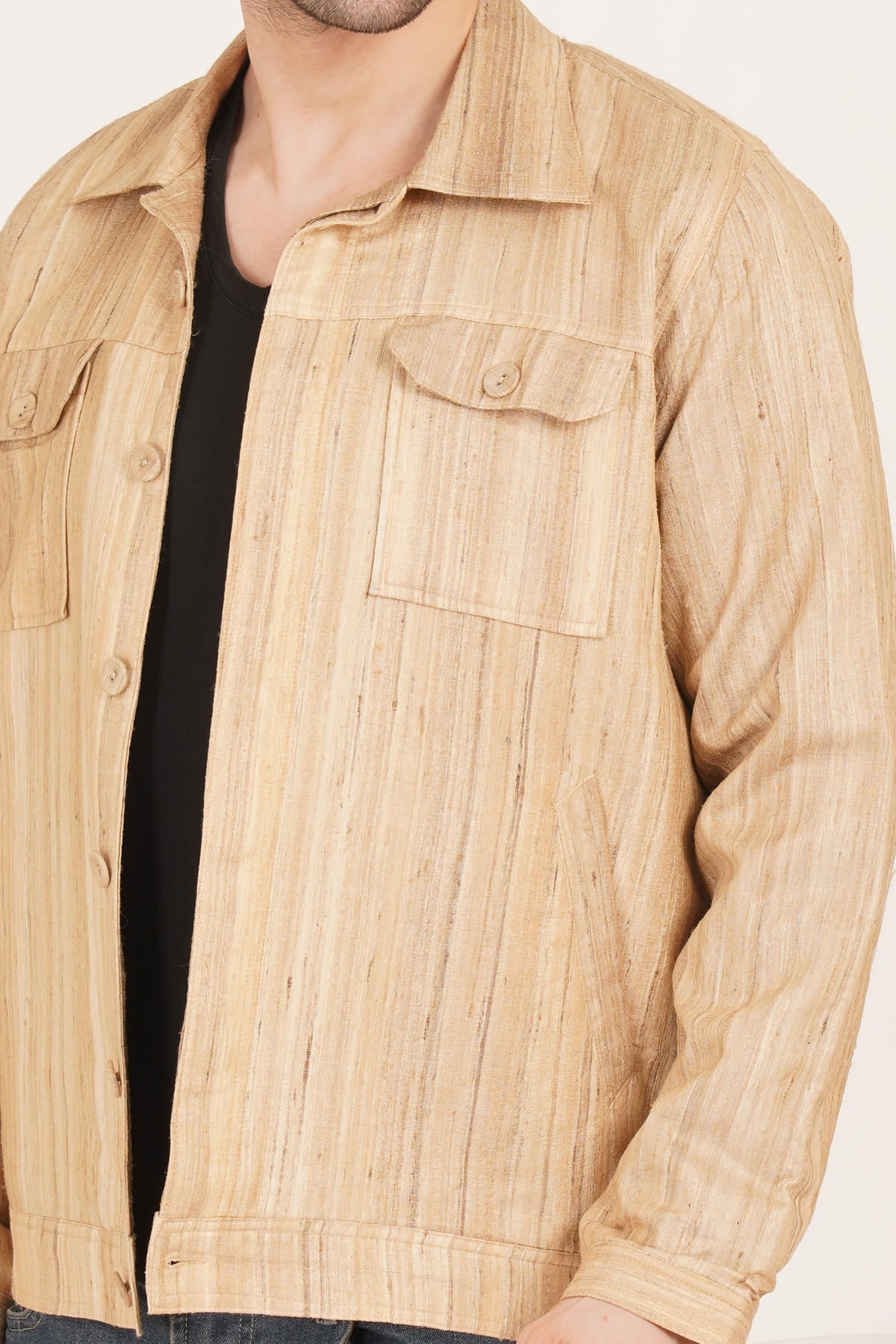 Polaris Beige Shacket