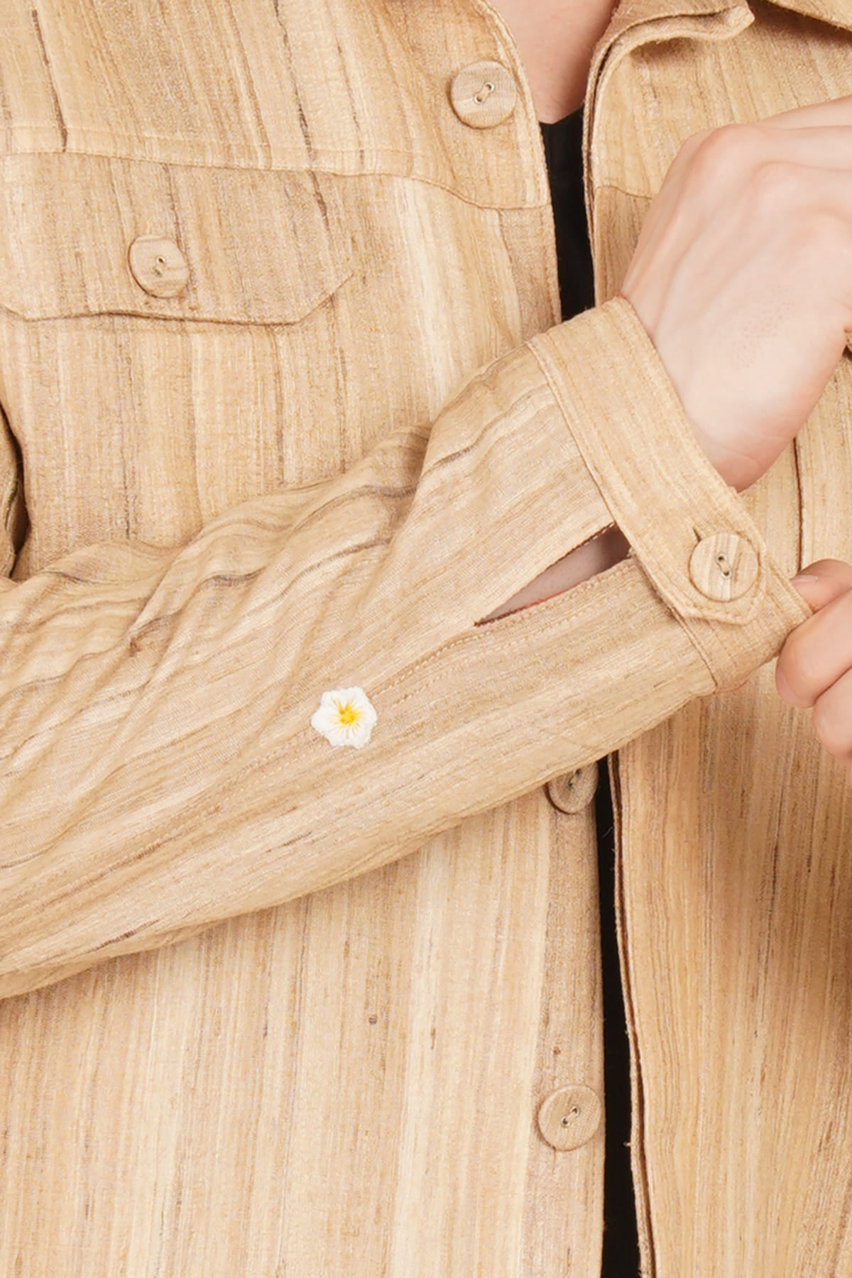 Polaris Beige Shacket