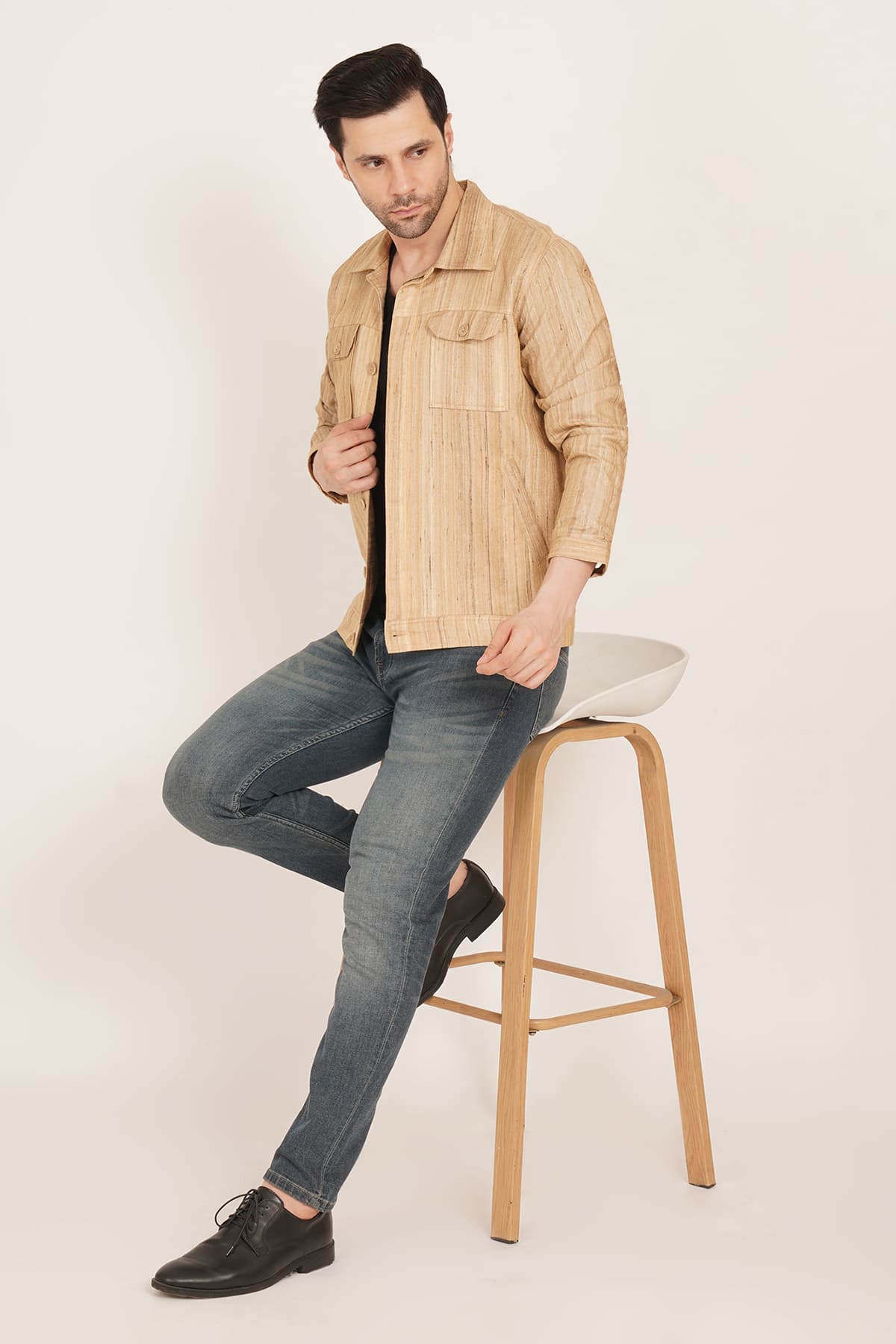 Polaris Beige Shacket