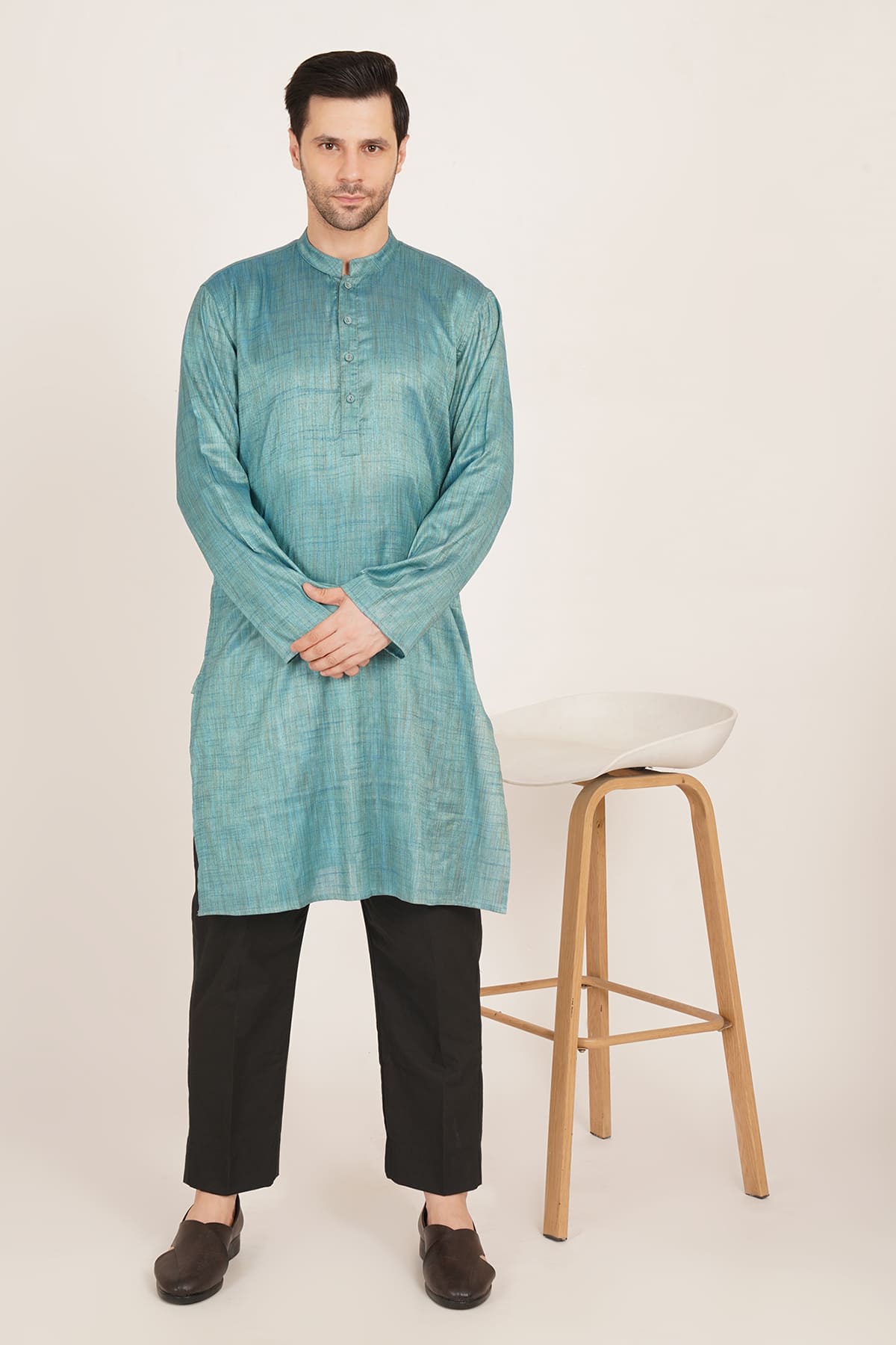 Malhar Sky Blue Kurta Set