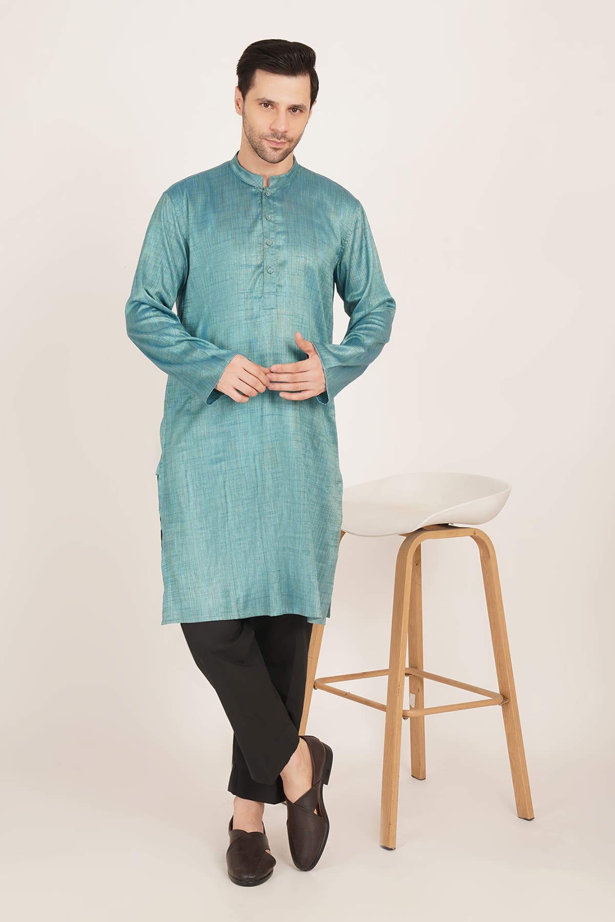 Malhar Sky Blue Kurta Set