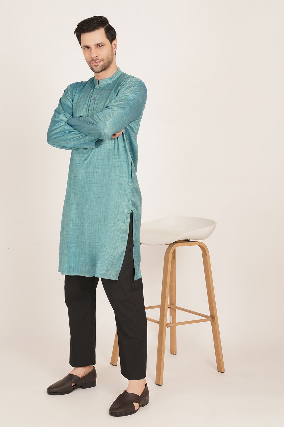 Malhar Sky Blue Kurta Set