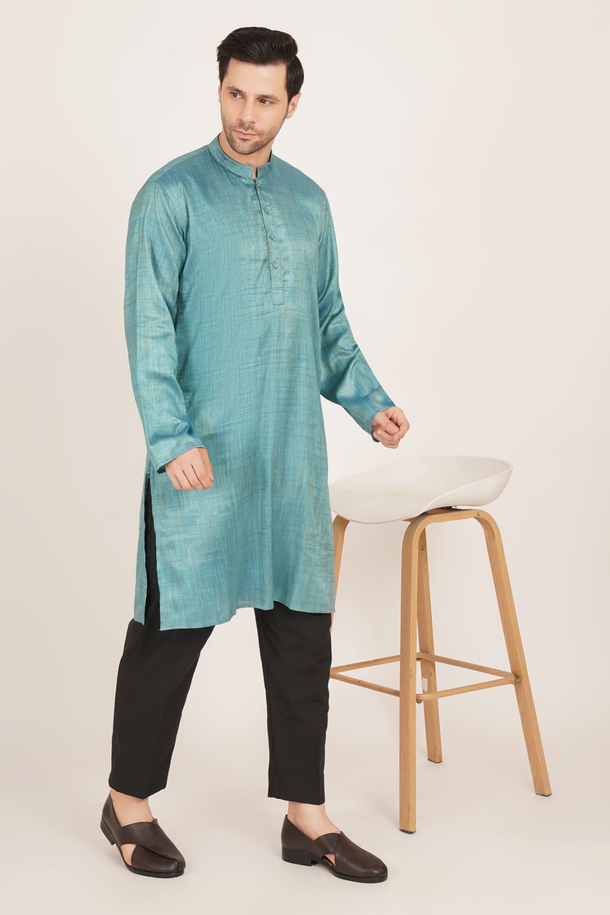 Malhar Sky Blue Kurta Set
