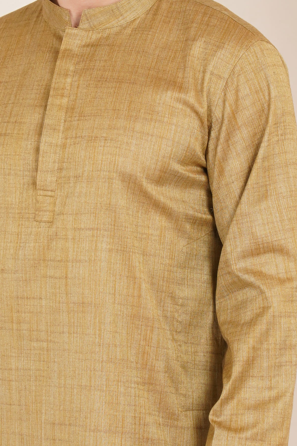 Basant Mustard Kurta Set