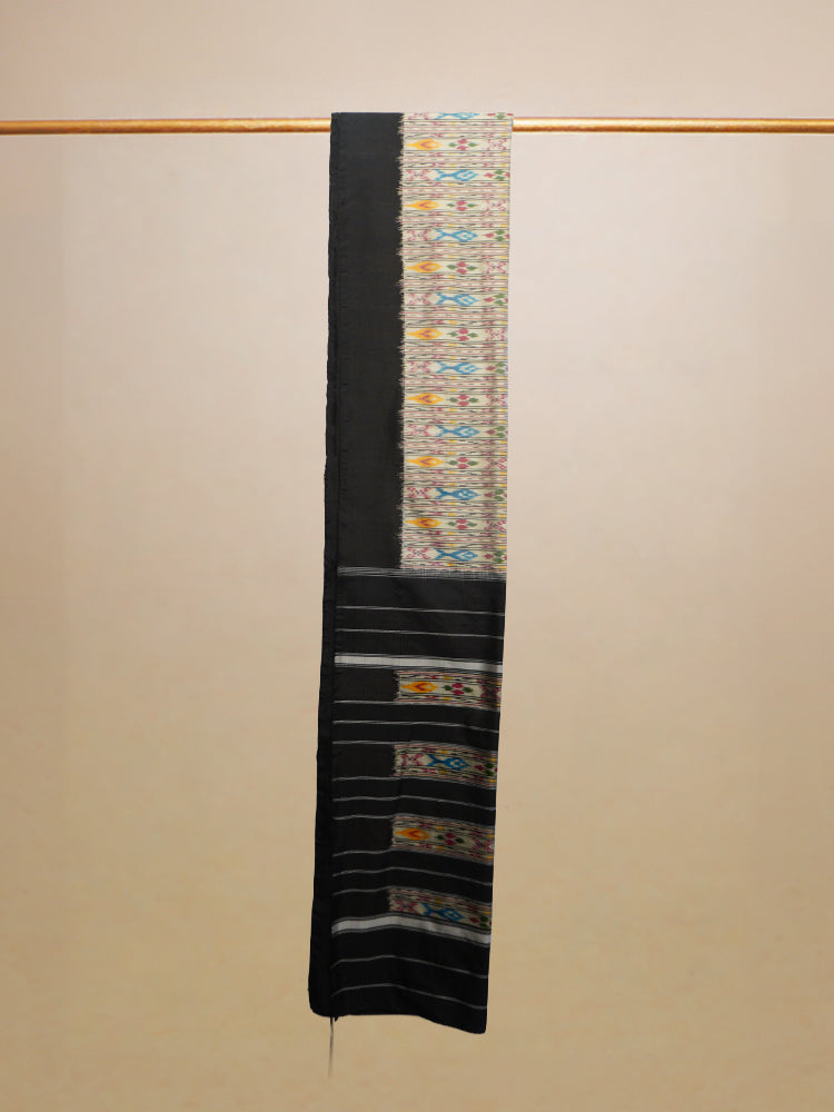 Multi Colour Pochampally Ikat Handloom Saree