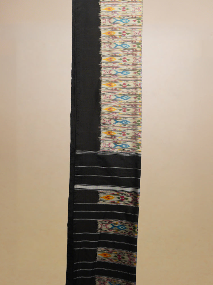 Multi Colour Pochampally Ikat Handloom Saree