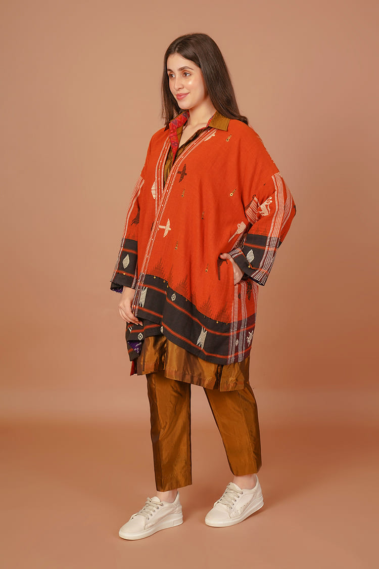 Sienna Rust Kotpad Jacket