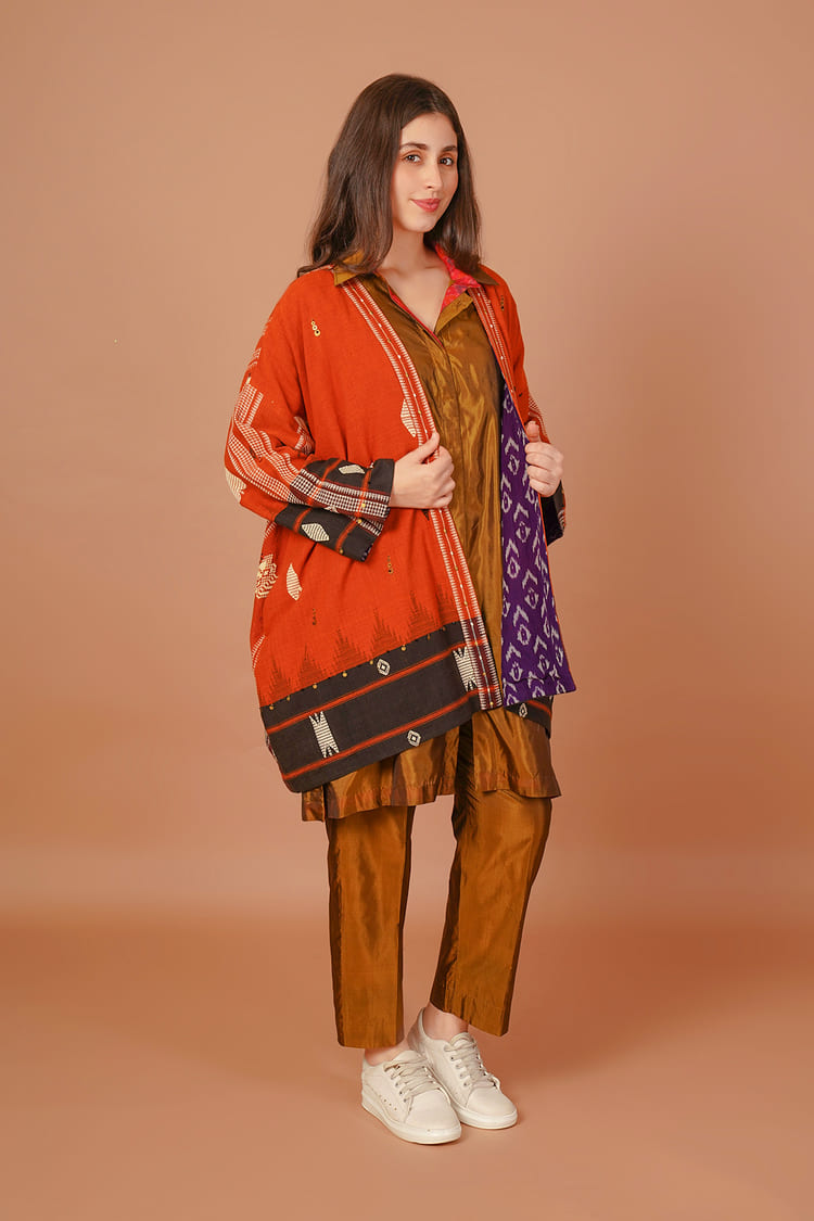 Sienna Rust Kotpad Jacket