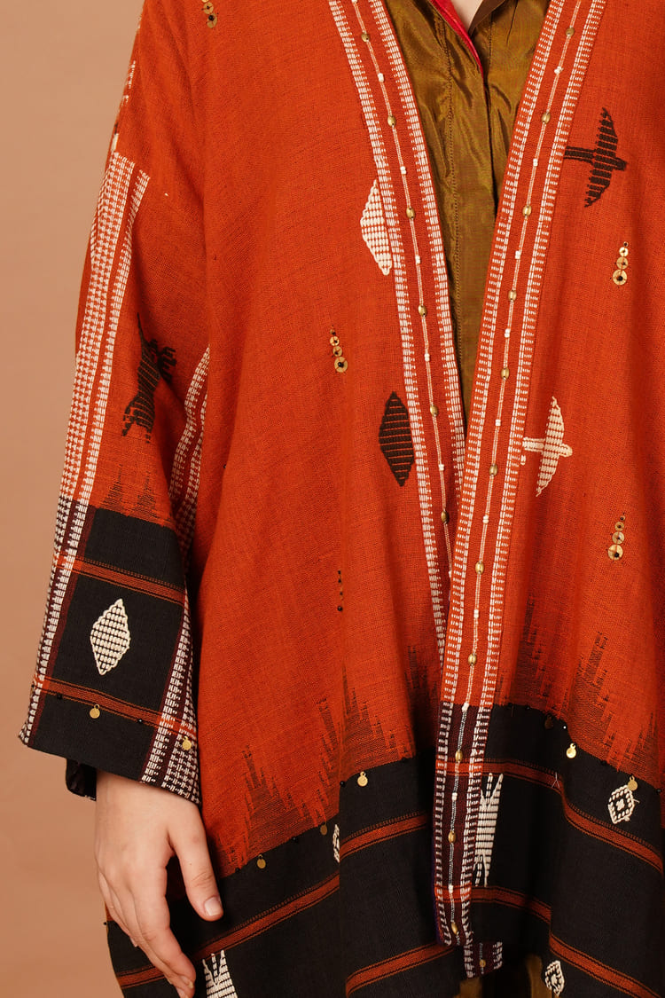 Sienna Rust Kotpad Jacket