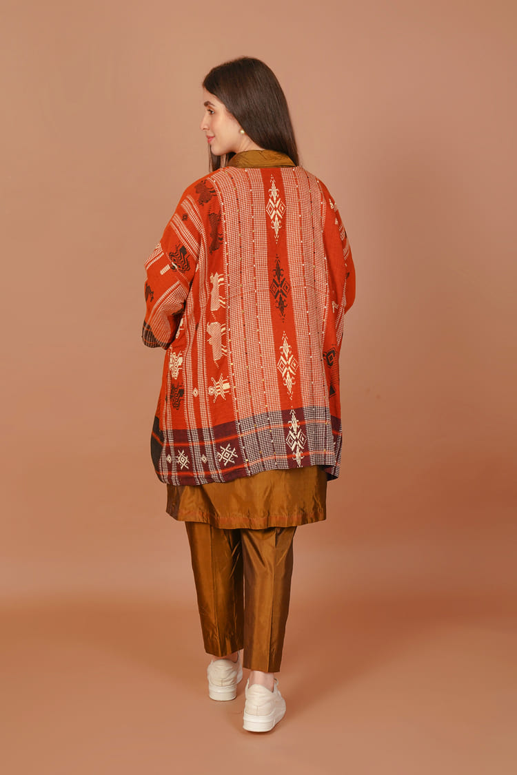 Sienna Rust Kotpad Jacket