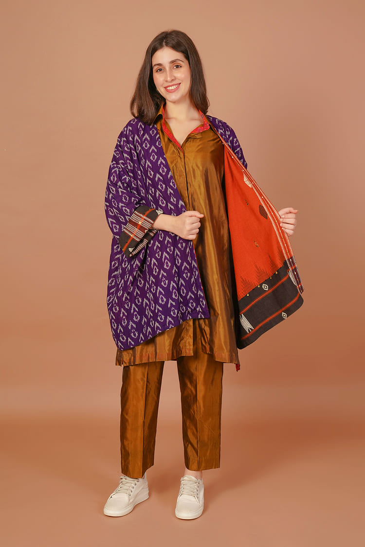 Sienna Rust Kotpad Jacket