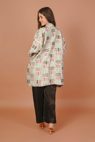 Gulzar Multicolour Kantha Overlay