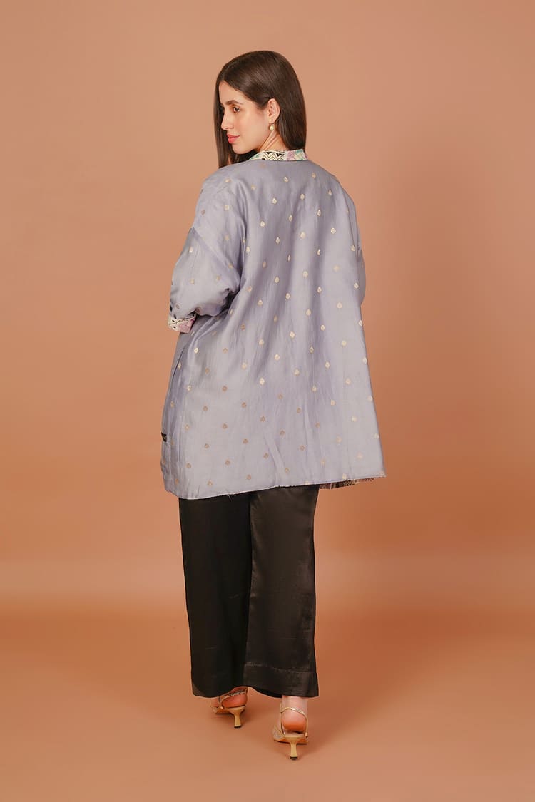 Gulzar Multicolour Kantha Overlay