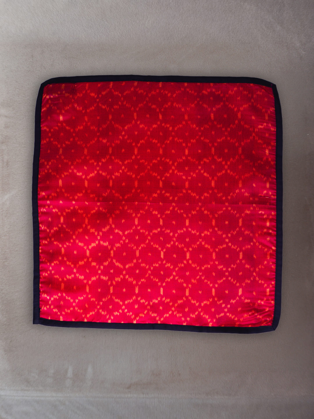Pink Patola Single Pocket Square Gift Box