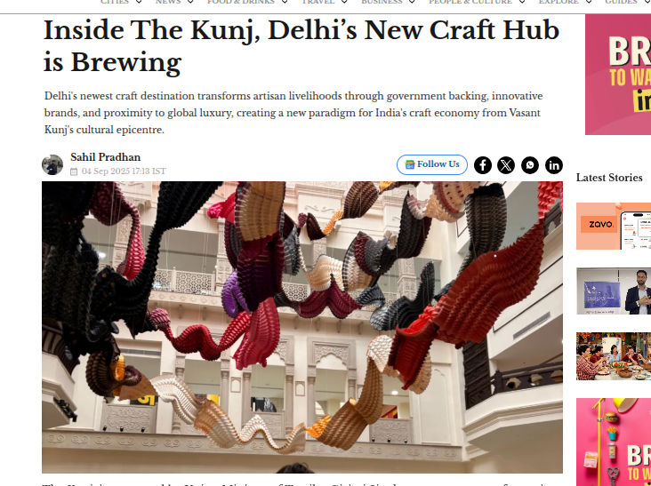 The Kunj: Where Business Meets Handicraft