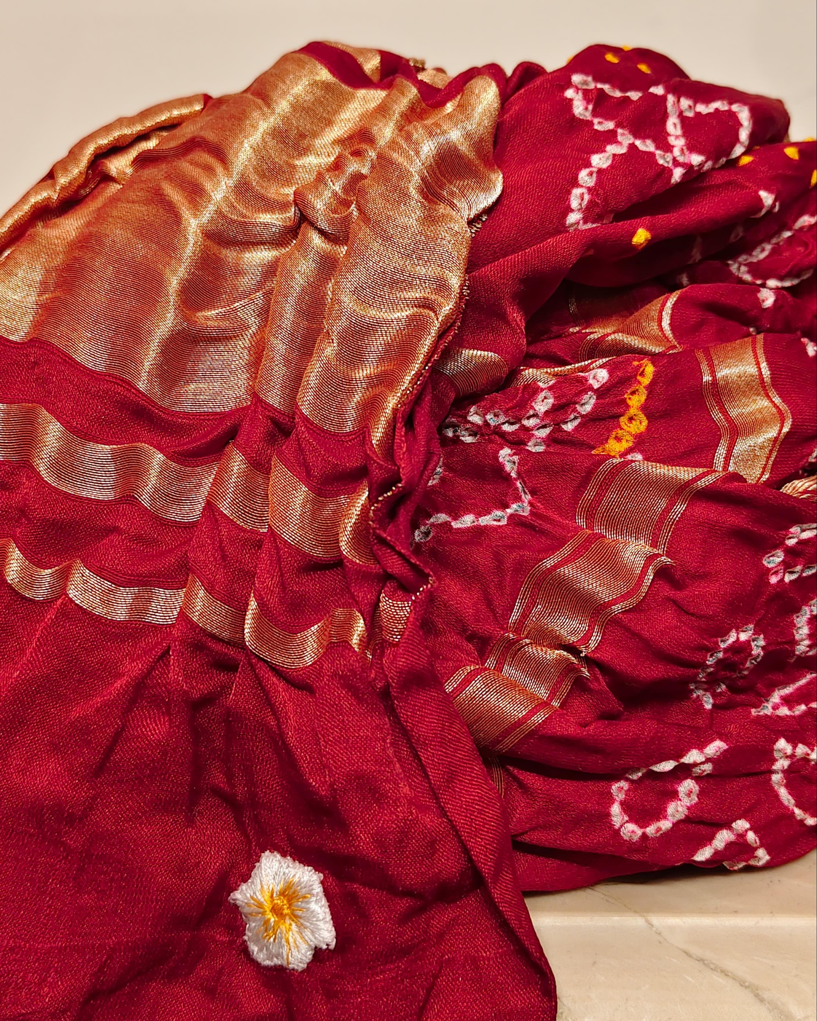 Gharchola Bandini Dupatta