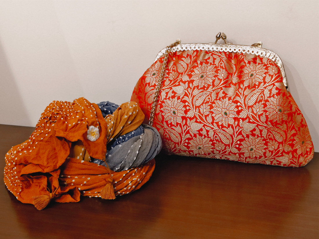 Evening Bag in Banarsi