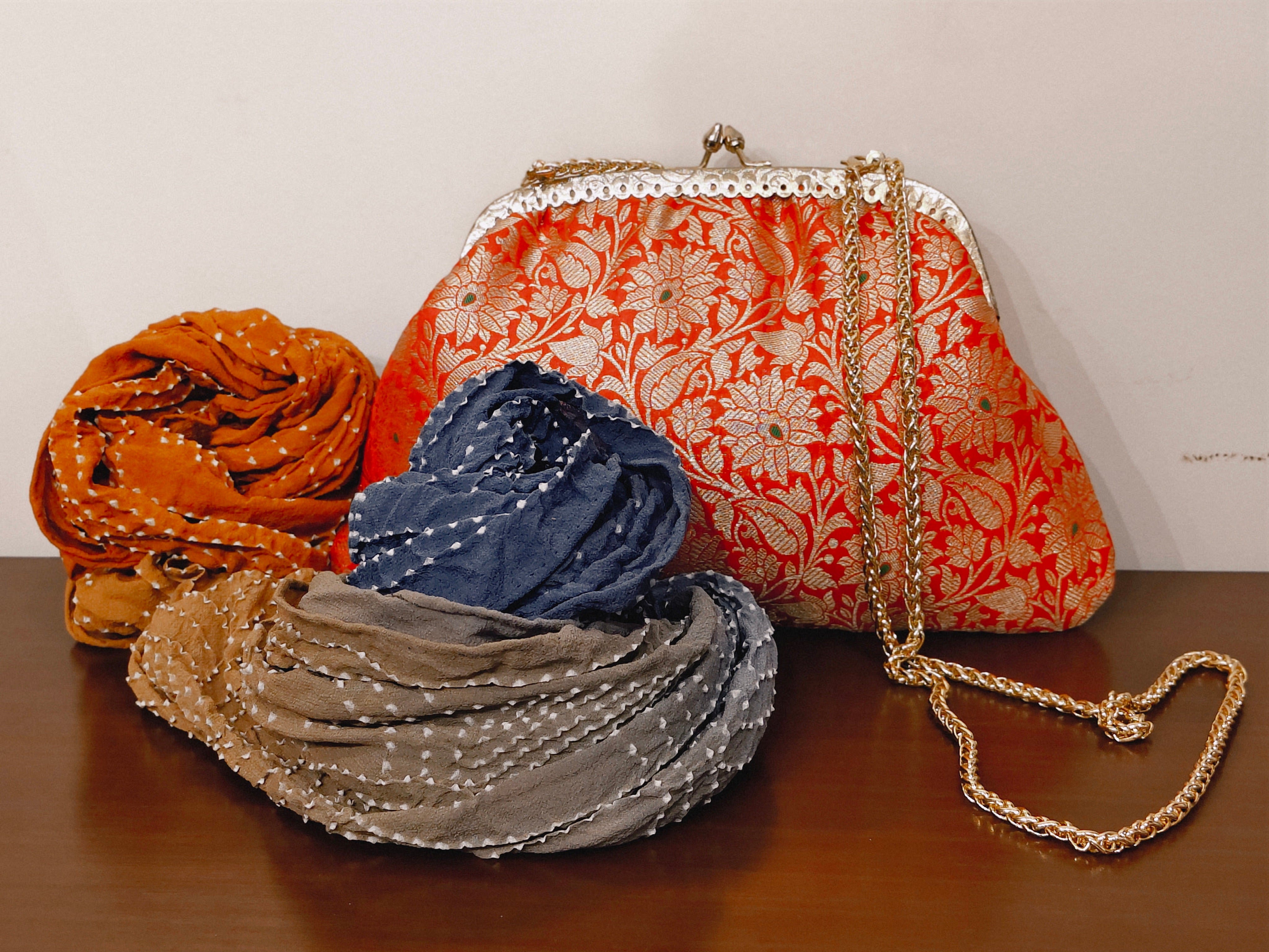 Evening Bag in Banarsi