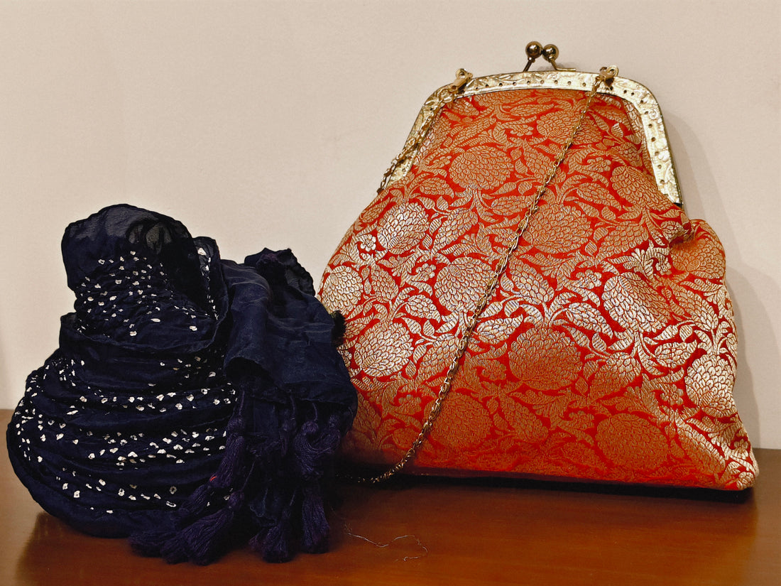 Evening Bag in Banarsi