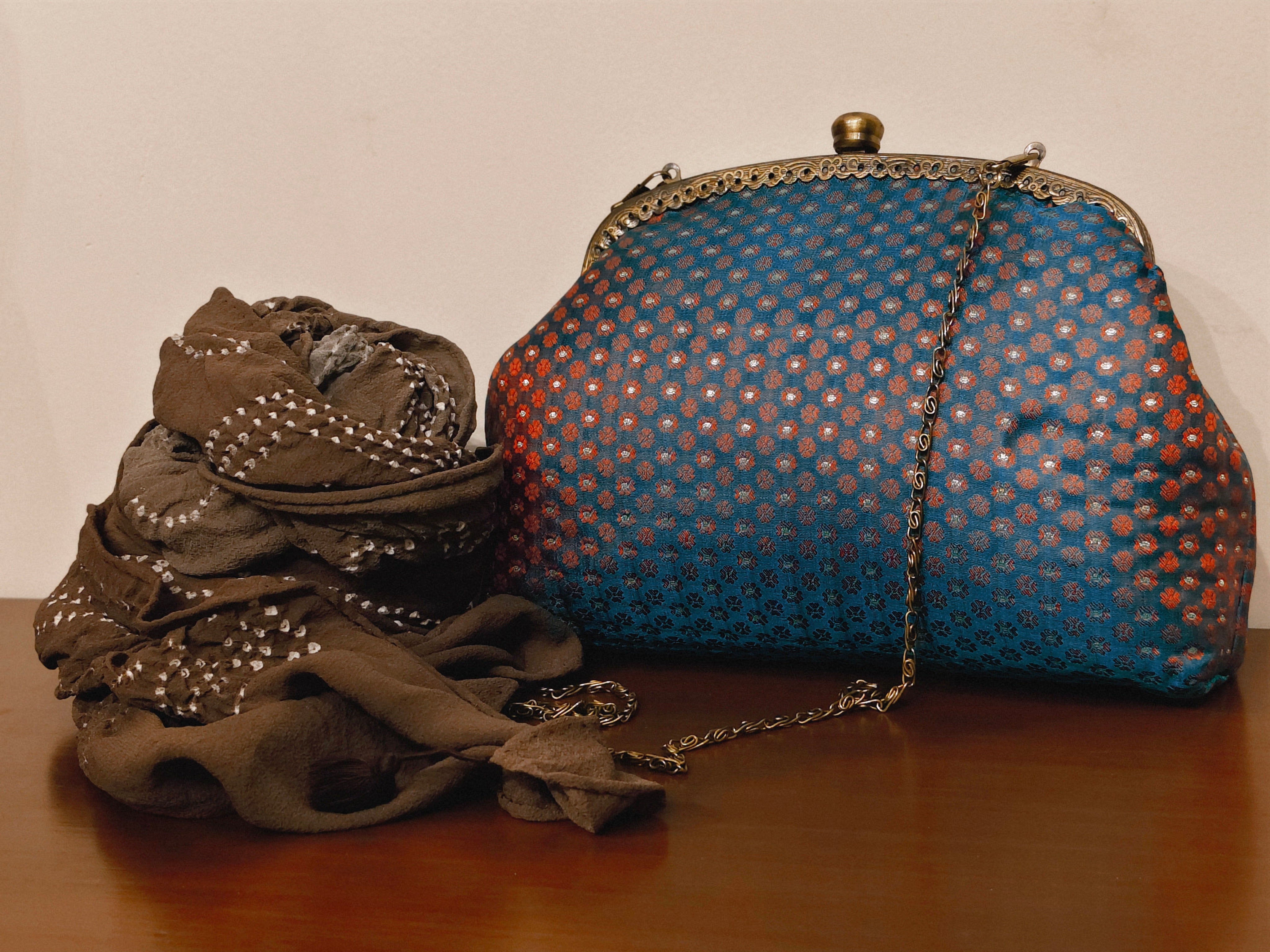 Evening Bag in Banarsi