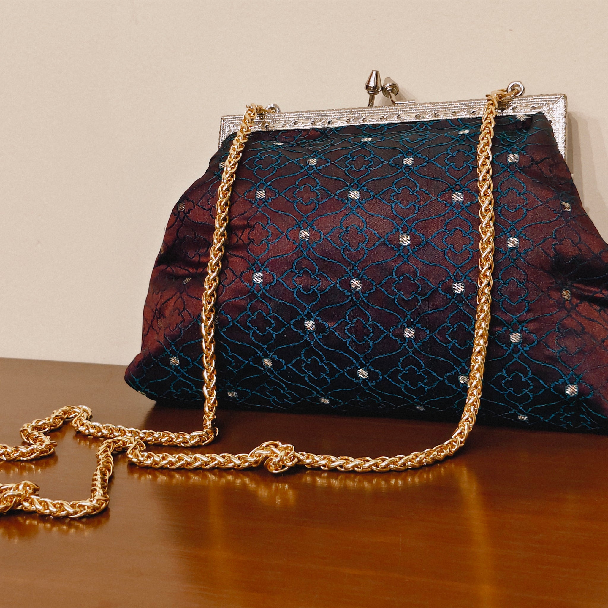 Evening Bag in Banarsi