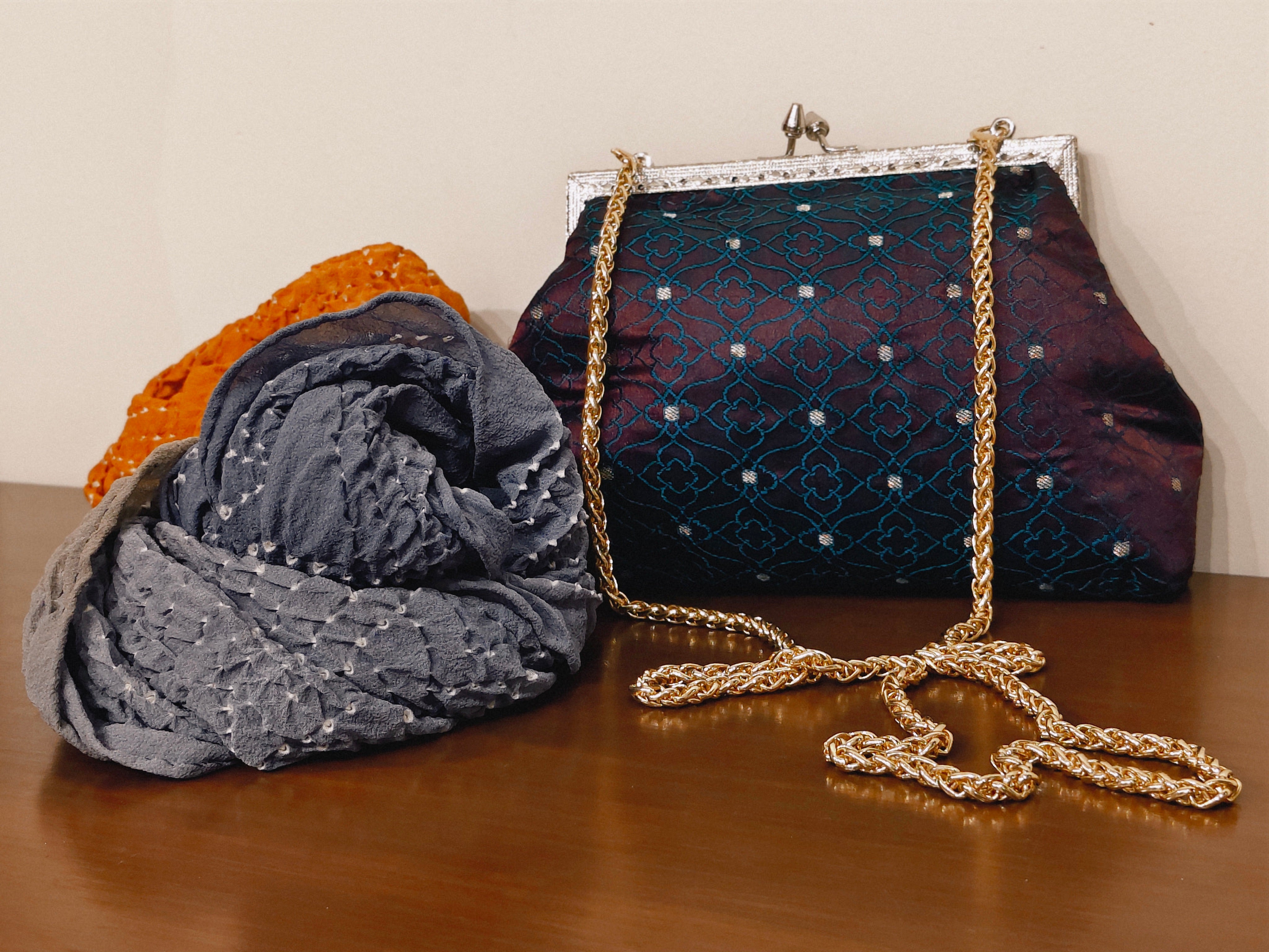 Evening Bag in Banarsi