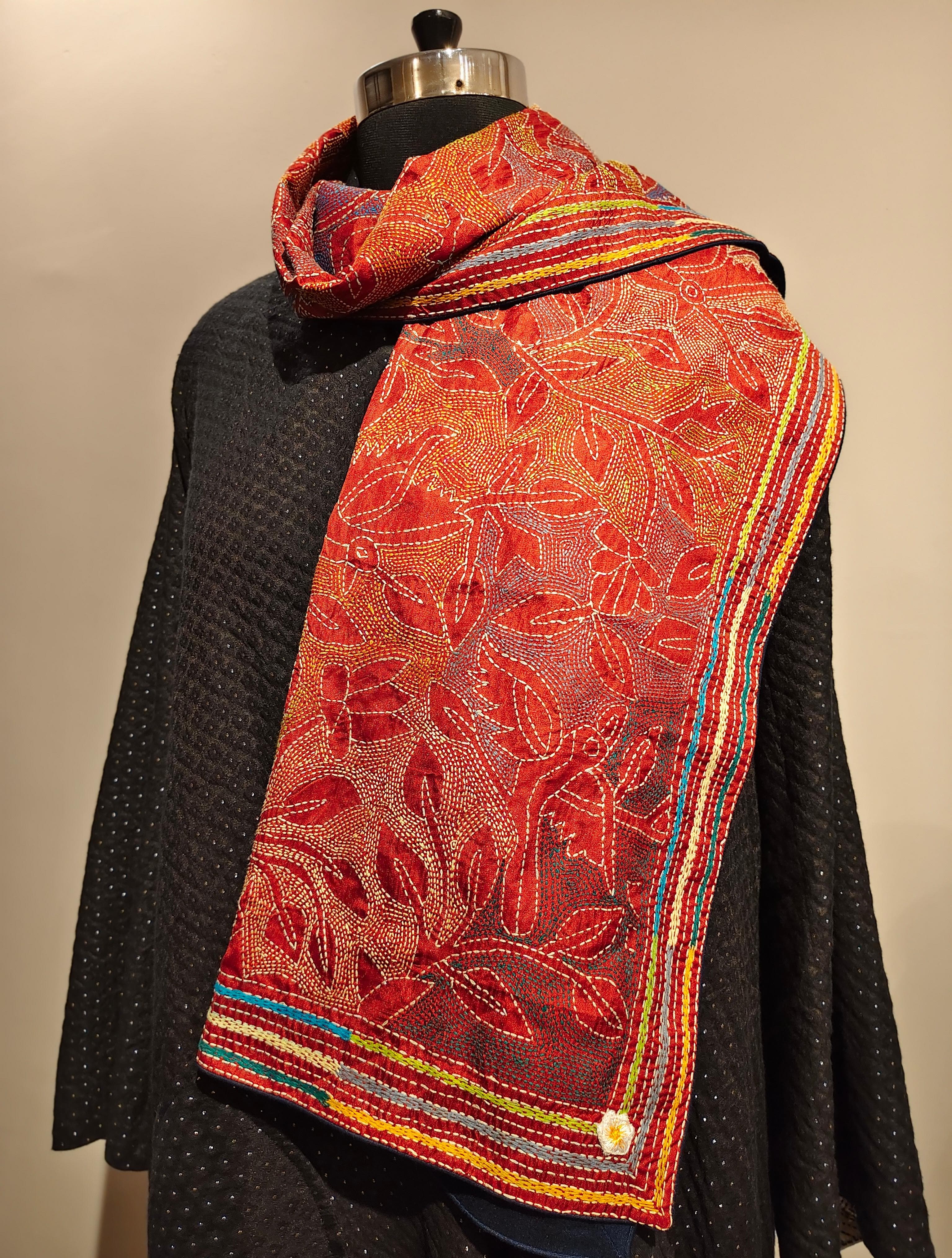 Kantha Stole