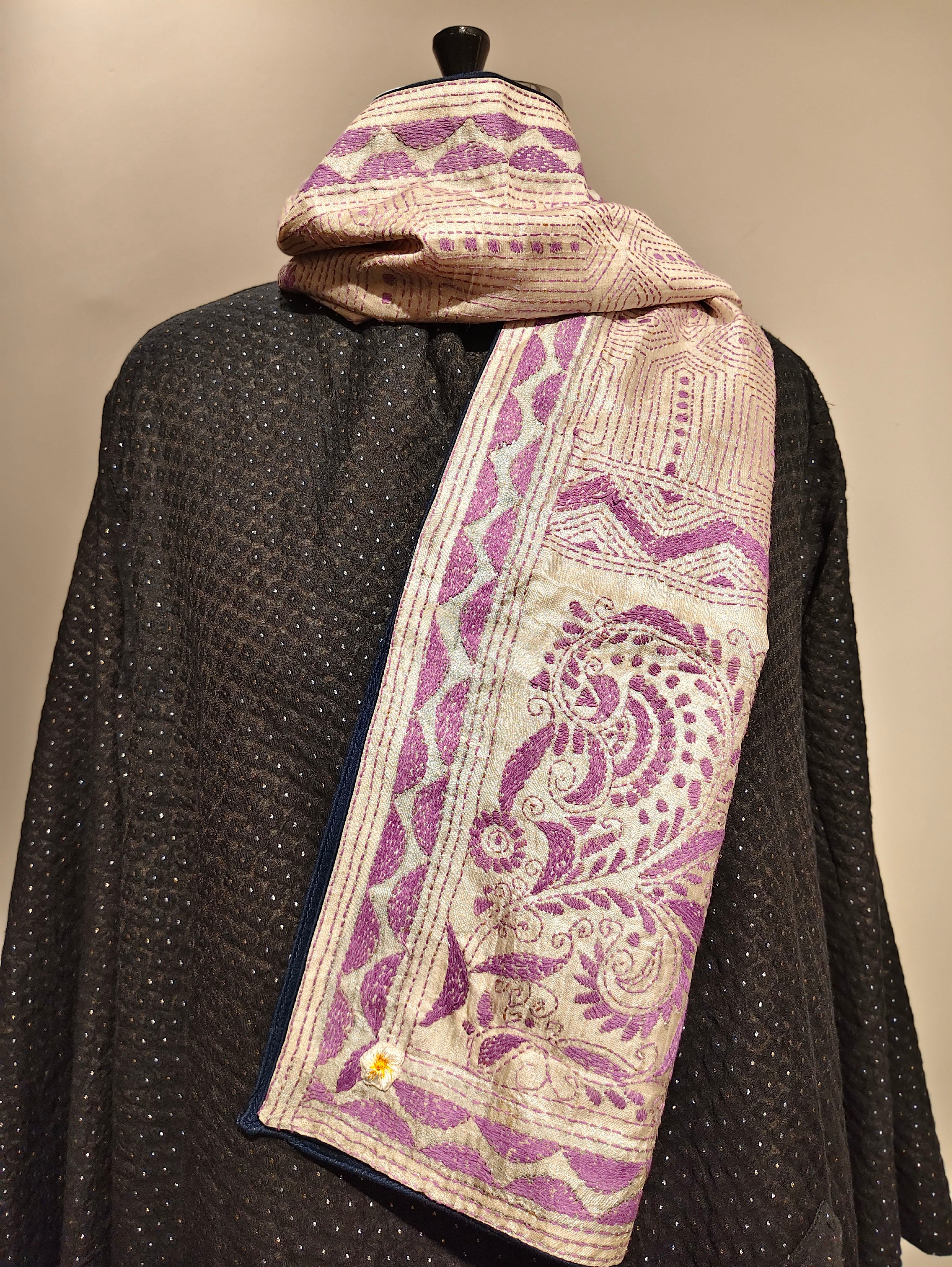 Kantha Stole